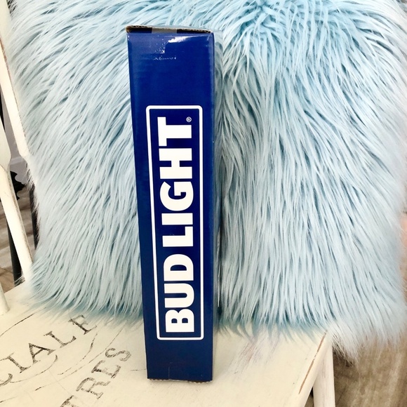 Bud Light, Beer Bottle, Opener, Wooden, Metal‎ Opener, New In Box - Picture 3 of 8